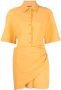 Jacquemus Jurk met uitgesneden detail Oranje - Thumbnail 1