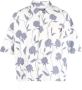 Jacquemus La Chemise Disgreghi overhemd met roosprint Wit - Thumbnail 1