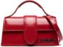 Jacquemus Le Bambino leren shopper Rood - Thumbnail 1