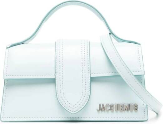 Jacquemus Le Bambino leren shopper Blauw