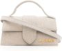 Jacquemus Le Bambino leren shopper Beige - Thumbnail 1