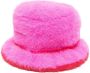Jacquemus Vissershoed met geborduurd logo Roze - Thumbnail 1