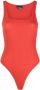 Jacquemus Le Body Caraco katoenen body Rood - Thumbnail 1