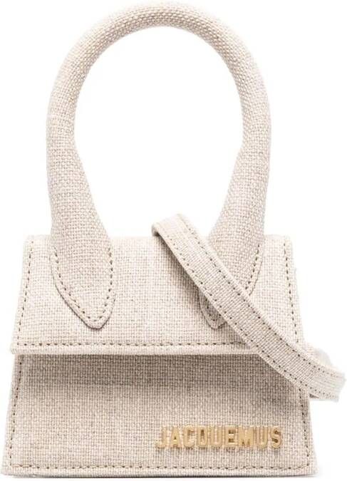 Jacquemus Le Chiquito kleine tas Beige