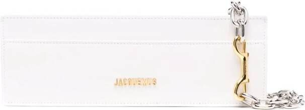 Jacquemus Le Ciuciu schoudertas Wit