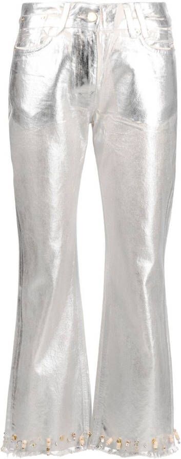 Jacquemus Jeans Zilver