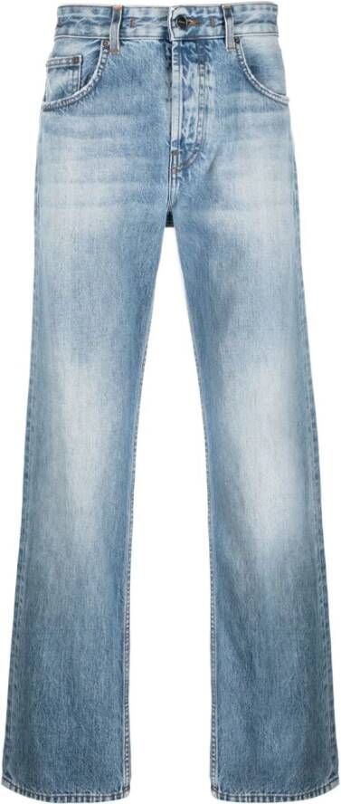 Jacquemus Mid waist jeans Blauw