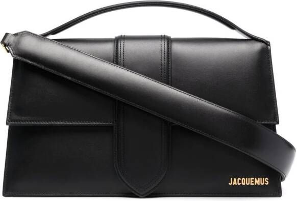 Jacquemus Le Bambino shopper met logoplakkaat Zwart
