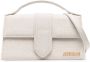 Jacquemus Le Grand Bambino suède shopper Beige - Thumbnail 1