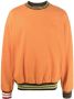 Jacquemus Sweater met gestreepte afwerking Oranje - Thumbnail 1