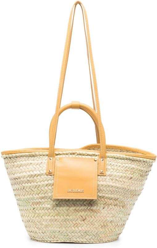 Jacquemus Le Petit Panier Soli shopper Beige