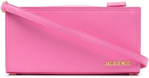 Jacquemus Le Rectangle shopper Roze