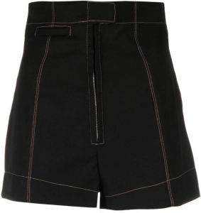Jacquemus Mini-shorts Zwart