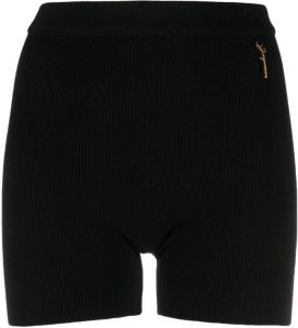 Jacquemus Le Short Pralu knitted shorts Zwart