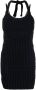 Jacquemus Mini-jurk met halternek Zwart - Thumbnail 1