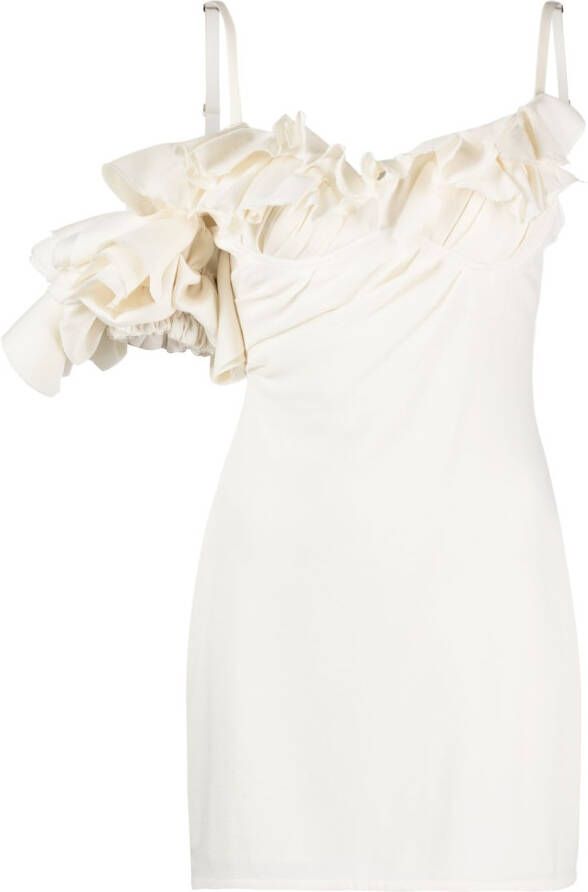 Jacquemus Mini-jurk Wit