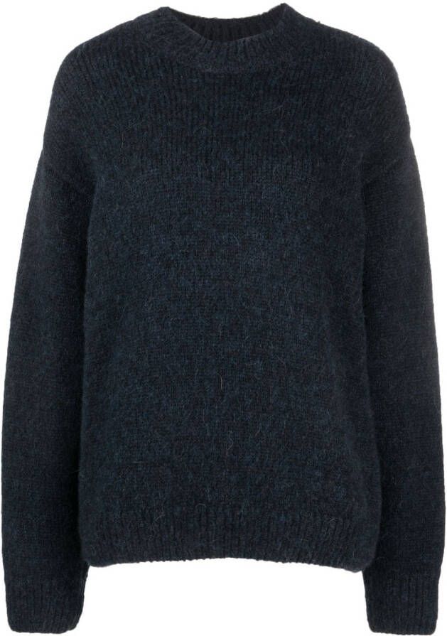 Jacquemus Trui met logo-jacquard Blauw