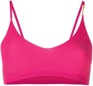 Jacquemus Cropped top Roze