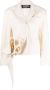 Jacquemus Blazer met ruches Wit - Thumbnail 1