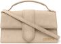 Jacquemus Le Grand Bambino suède shopper Beige - Thumbnail 1