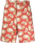 Jacquemus Shorts met paisley print Rood - Thumbnail 1