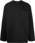 Jacquemus Le T-shirt Bricciola top met lange mouwen Zwart - Thumbnail 1