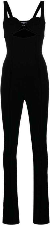 Jacquemus Mouwloze jumpsuit Zwart