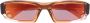 Jacquemus Zonnebril met rond montuur Bruin - Thumbnail 1