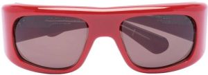 Jacques Marie Mage oversized-arm sunglasses Rood