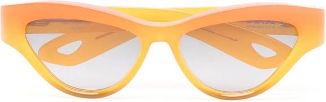 Jacques Marie Mage Slade zonnebril met cat-eye montuur Oranje