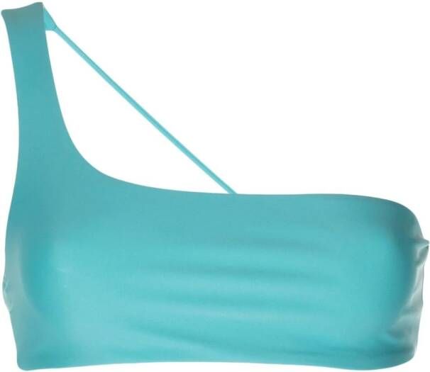 JADE Swim Asymmetrische bikinitop Blauw