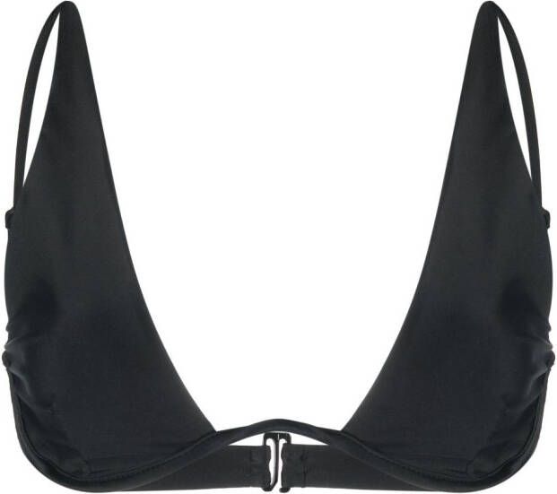 JADE Swim Paloma bikinitop met verstelbare bandjes Zwart
