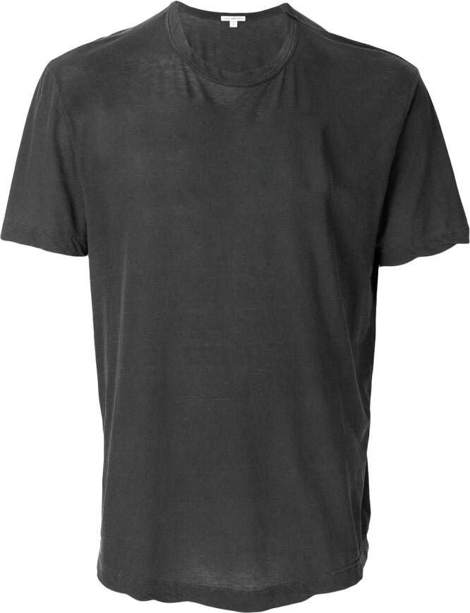 James Perse crew neck T-shirt Grijs