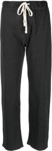 James Perse cropped jersey track pants Grijs