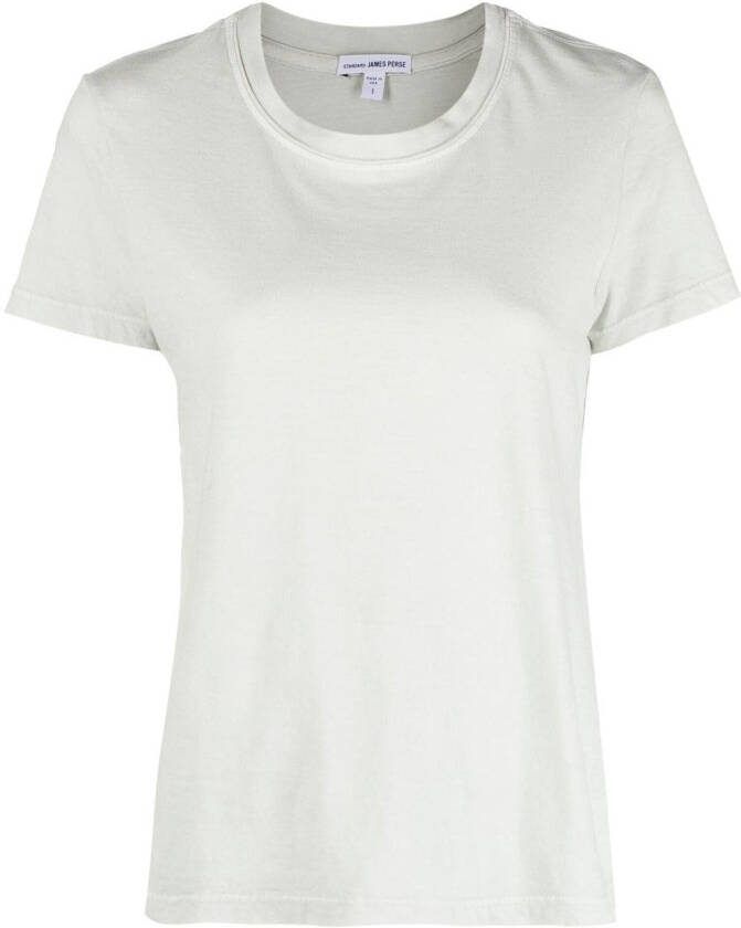James Perse Doorzichtig T-shirt Groen