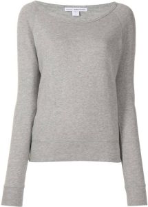 James Perse Fleece sweater Grijs