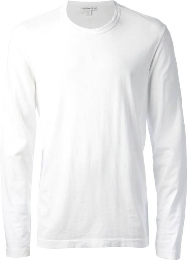 James Perse long sleeve t-shirt Wit