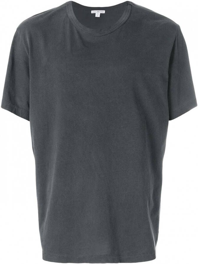 James Perse losvallend T-shirt Grijs