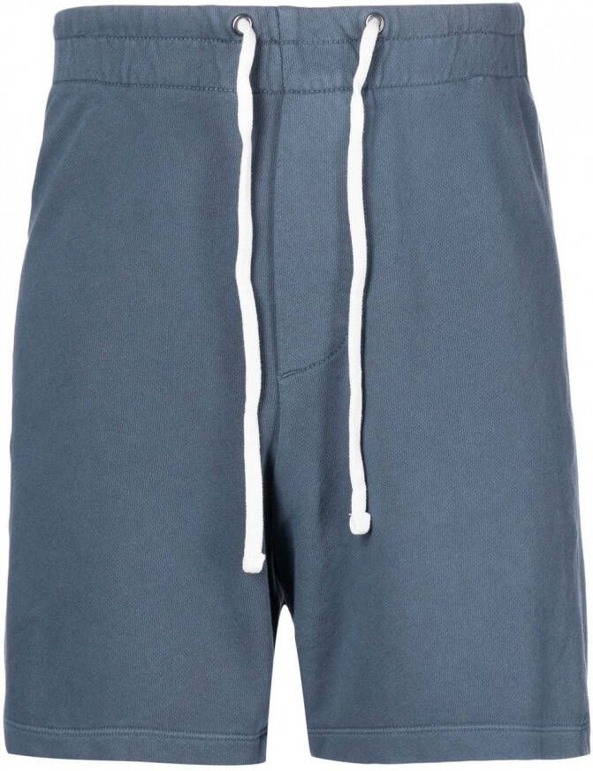 James Perse Shorts met elastische tailleband Blauw