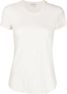 James Perse supima-cotton short-sleeve T-shirt Geel