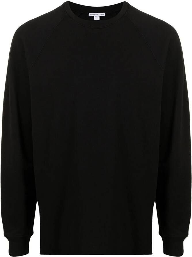 James Perse Sweater met ronde hals Zwart
