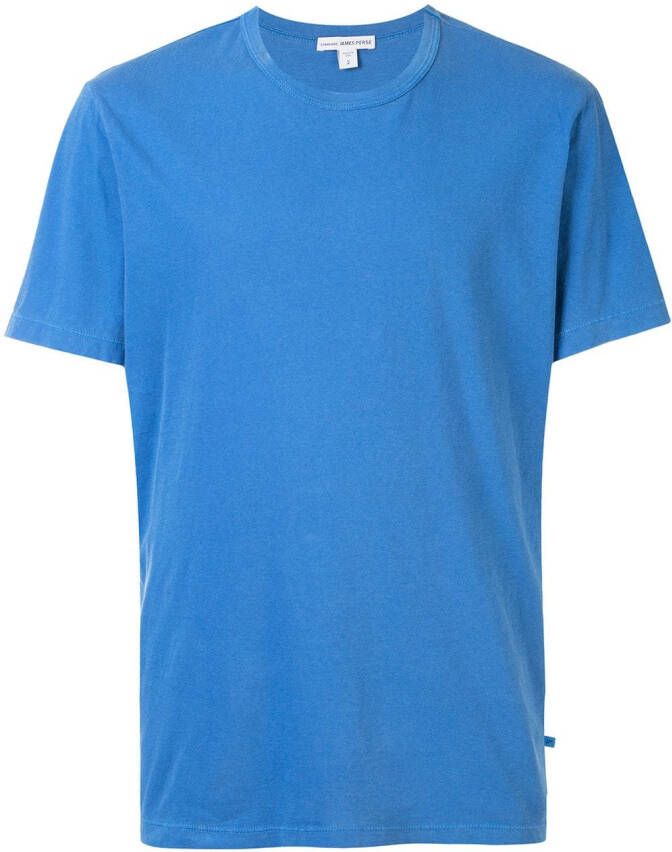 James Perse T-shirt Blauw