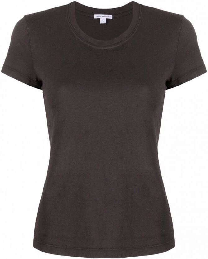 James Perse T-shirt met raglanmouwen Grijs