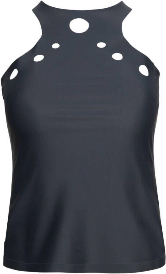 Jean Paul Gaultier Top met ronde hals Grijs