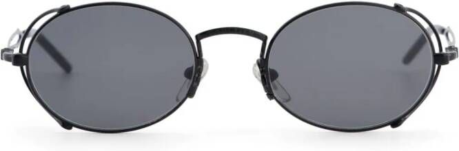Jean Paul Gaultier The Black 55-3175 zonnebril met rond montuur Zwart