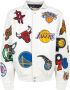 Jeff Hamilton x NBA College bomberjack Wit - Thumbnail 1