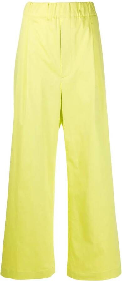 Jejia Broek met elastische taille Geel