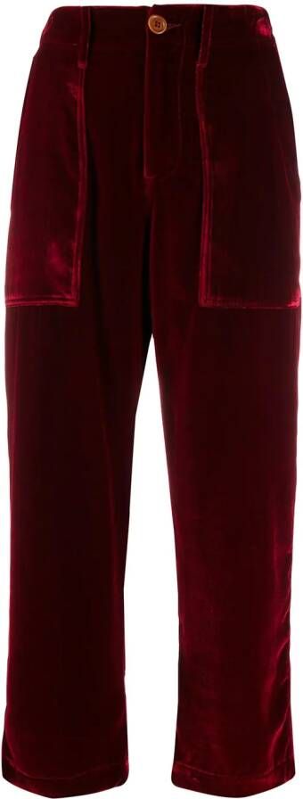 Jejia Cropped broek Rood