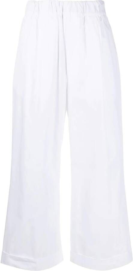 Jejia Culotte met elastische taille Wit