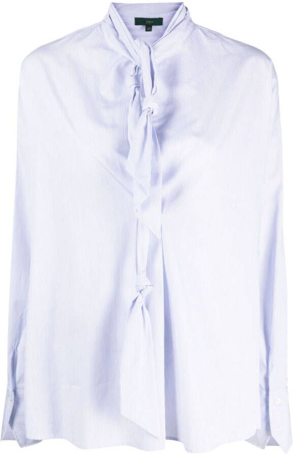 Jejia Blouse met strikdetail Blauw